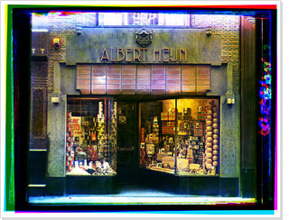 Kalverstraat 84 in Amsterdam, Albert Hein store with fully dressed display window, Bernard Eilers