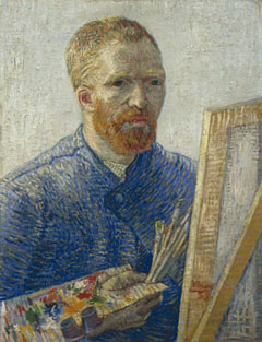 'Selfportrait', Vincent van Gogh