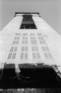 Nol Pepermans, The demolition of shaft III, Emma State Mine, Hoensbroek (1983)