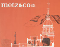 Poster for Metz & Co, 1963 (design by Benno Wissing, Total Design)