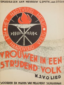 'Vrouwen in een strijdend volk', 1939.