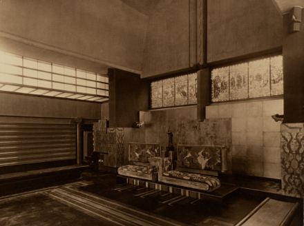 Interior of the Dutch pavilion at the 1937 Paris World's Fair. Architect: J.F. Staal. Photographer: unkown.