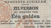 Emergency money municipality of Schiedam, May 1940