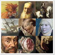 Collage of paintings from the Mauritshuis