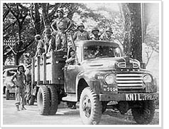 Moluccan soldiers during the police actions