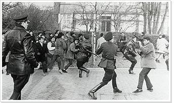 Moluccans storm the Indonesian Embassy, 1966