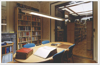 Interior of the Fiscal History Library