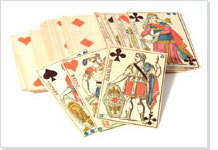 Playing card taxes under Napoleon's reign