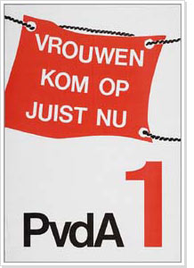 Women come on Vote now for PVDA-1