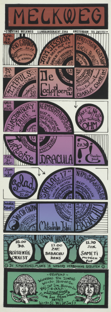 Programma 28 augustus - 1 september, 1974 (ontwerp: Kathy).