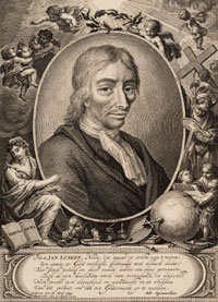 Arnold Houbraken en Pieter Sluyter, Portret van Jan Luyken, 1712