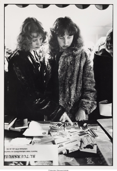 Voorlichting van de Rutgers Stichting in de Jaap Edenhal in Amsterdam, 1978, fotograaf Ariens